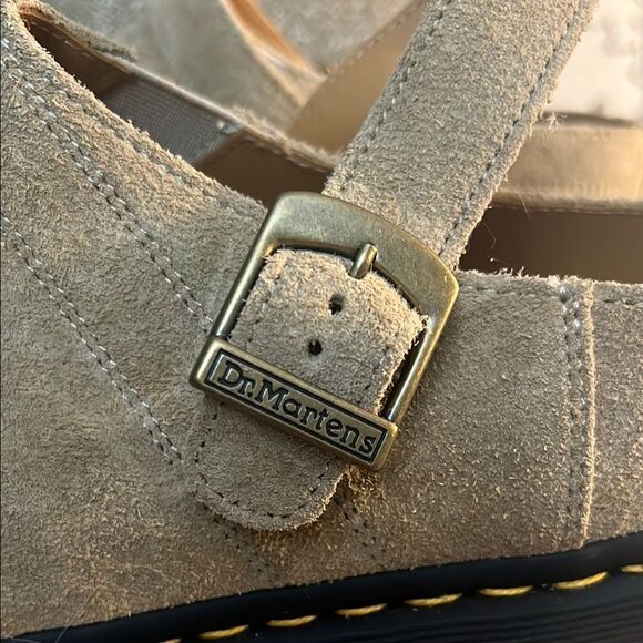 Dr. Martens Men’s Isham Tan Suede Mules main image 4